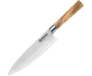 Böker Manufaktur Solingen 130439DAM couteau de chef en damas 15,7 cm marron