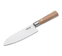 Böker Manufaktur Solingen Couteau de cuisine Damas Olive Santoku fixe Damas