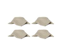 Boel & Jan Serviette en lin Mandela 40x40 cm Beige