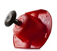 Börner Poussoir de sécurité - Protège-doigts mandolines & râpes - Rouge | Poussoir pour mandolines & râpes - Sans BPA ni plastifiants - Nettoyage facile - Forme fonctionnelle - Fabriqué en Allemagne