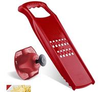 Börner Rösti PowerLine Set de râpes à galettes de pommes de terre (2 pcs.) • Coupe-légumes + Porte-fruits pour röstis suisses ou galettes de courgettes • Coupe-légumes idéal pour les pommes de terre