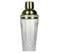 Boethius Verre Shaker avec goldenem Deckel 425 ml