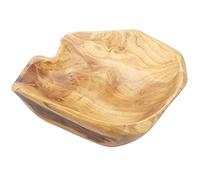 BOFRHME Salade de Fruits en Bois Bol de Service de Racines SculptéS à la Main Salon CréAtif Bol de Bonbons en Bois VéRitable 15-19 Cm