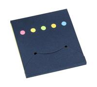 BOGEEL Bloc-notes coloré multi-usages, 25 feuilles par couleur, papier adhésif repositionnable pour journal, bloc-notes, planificateur, D