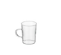 CRISTAL 093/006/023 VERRE A THE CONIQUE AVEC ANSE 0,2 L LOT DE 6