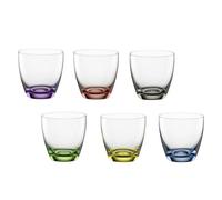 BOHEMIA Selection Tasses Viva Colori Lot De 6 Verres En Cristal 300 Ml