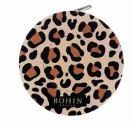BOHIN France - BOHIN France Safari Collection Boîtier ABS (150cm) Léopard Imprimer Automatique Rétractable Enroulement Ruban Mesure - 1 Pièce