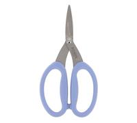 BOHIN France Ciseaux de Couture Micro-Dentelés - Grands et Ciseaux à Manche Souple pour Tissus, Fils et Laine, Bleu, 17.5 x 5cm - 1 Pièce