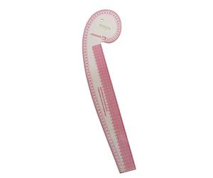 BOHIN France Règle Courbe pour Couturière - Flexible, Durable et Résistante à L'usure, Règle pour Tracer des Lignes Courbes, Plastique, 76cm - 1 Pièce