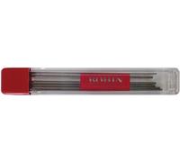Bohin mécanique Craie Crayon Recharge, Lot de 6, gris