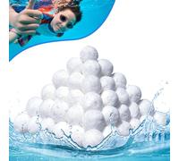 Bohodiy Balle Filtrante Piscine,700g Balles Filtrantes pour systèmes de Filtre a Sable Piscine Remplacer 25kg de Sable Filtration Piscine,Convient à Divers Systèmes De Filtration (Blanc - 700g)