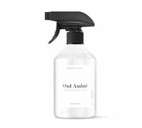 BOHORIA Spray d'ambiance de qualité supérieure Oud Noir - 500 ml - Avec parfum durable - Parfum d'ambiance élégant avec vanille, patchouli, truffe noire et bois d'agar (500 ml, Oud Ambre)