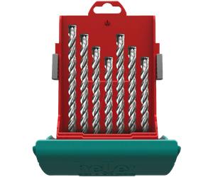 BOHR TJ 26813 4 - Forets percuteurs TriJet SDS-plus, jeu de 7