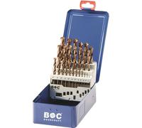 BOHRCRAFT Cassette de forets DIN338RN HSS Co5 ø 1-13 mm 25 pièces