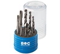 Bohrcraft Jeu De Taraudage M4 - M10 HSS Pour Acier Avec Foret Et 2 Fraises