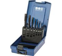 BOHRCRAFT Jeu de tarauds M3-M12 HSS-E Blauring forme B 7 pièces