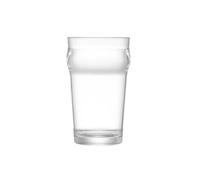 Boï¿½te de 24 verres rondes ï¿½ boire JIN 33 n verre transparent empilable, adaptï¿½s aux boissons froides et chaudes