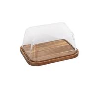 - Boï¿½te ï¿½ Fromage en Verre "Harmony" 24cm Transparent