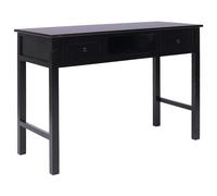 Bois Bureau Gris Table Console Ordinateur Informatique Travail Maison vidaXL
