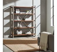 Bois & Chiffons Étagère Cross - Acacia Stainless III