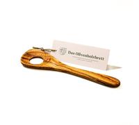 Bois D 'ol Ivier Spatule avec Trou, Cuillère de Risotto Ab Environ 25cm - 25 cm