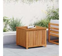 Bois d'Acacia Solide Boîte de Rangement de Jardin 60x50x58 cm Banc vidaXL