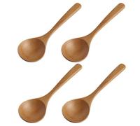 Bois de Hêtre Grosse Cuillère à Soupe 4 Pièces