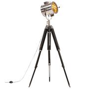 Bois de Manguier Massif Lampadaire à Trépied 165 cm Lampe sur Pied vidaXL