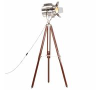 Bois de Manguier Massif Lampadaire à Trépied 180 cm Lampe sur Pied vidaXL