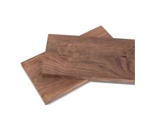 Bois de noyer épais de 10 mm, brut, fin, for meubles, tapisserie, artisanat, planches à découper, L/l 50 mm-600 mm(200mm*100mm*10mm*2pcs)