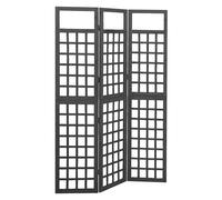 Bois de Pin Cloison de Séparation à 5 Panneaux 201,5x180 cm Séparateur vidaXL