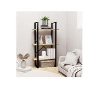 vidaXL Étagère de rangement 60x30x105 cm Bois de pin massif