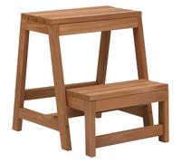 vidaXL Tabouret marchepied pliable en bois massif de sapin