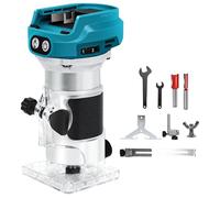 Bois Défonceuse Affleureuse compatible avec Makita 18V Batterie
