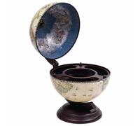 Bois d'Eucalyptus Support de Vin sous Forme de Globe Porte-bouteille vidaXL