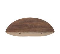 Bois Étagère Murale Flottante, Support Décoratif pour Petits Objets | Style Nordique, Rangement Salon, Usage Mural, Capacité Robuste, Pratique pour Livres et Cadres