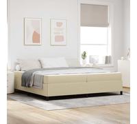 Bois ingénierie Tissu Respirant Moderne Chambre élégant Gris 200 x 200 cm | Cadre de lit avec matelas Gris Vert Clair 200x200 cm Tissu Literie Moderne Ensemble Complet Lit King Size avec Sommier à