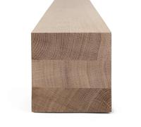 Bois lamellé - Chêne sur mesure - 100 x 100 mm (bois lamellé chêne, 100 × 100 × 900 mm)