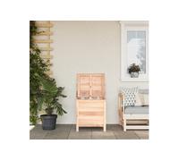 vidaXL Coffre de jardin 50x49x56,5 cm – Bois massif sapin
