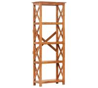 Bois Massif d'Acacia Bibliothèque 100x30x180 cm Etagère Livre Rangement vidaXL