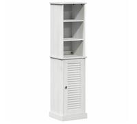 Bois Meuble de salle de bain moderne, JILL, Set Pour maison, avec étagère, VIGO 2 pcs, 37x34x150 cm BB41