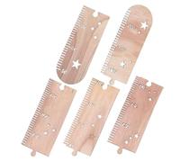 Bois Toise 1 Set Étoile Murale, pour Garçon et Filles Décor Chambre | Marquages Précis, Décor Mural Suspendu, Format Ludique, pour Chambre D'garçon et Filles et Anniversaire