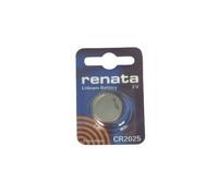 Boite 10 piles bouton CR2025 au lithium Renata