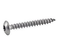 Vis à bois tête cylindrique 6 lobes ACTON inox A2 - 62310