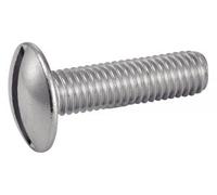 Boîte 100 Vis métaux tête ronde large poelier fendue Inox A2 ACTON - 5 x 60 mm - 622125X60