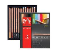 Boîte 12 Crayons Pastels Extra Fins Pastels Pencils Caran D'ache Multicolore