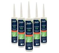 Boîte 12x Bostik Superfix 290ml BLANC Colle Mastic Élastique