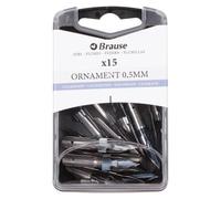 BOITE 15 PLUMES ORNAMENT