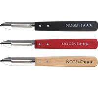Boîte 20 éplucheurs 2 Tranchants Noir / Rouge / Hêtre - Classic Bois - Nogent