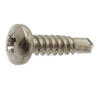 Acton Vis à tôle tête cylindrique filetage total 4,2 x 19 mm 200 pièces